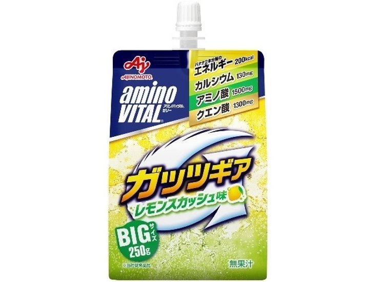 アミノバイタル ガッツギアレモンスカッシュ２５０ｇ  ×6 【全国送料無料】(一部地域別途)画像