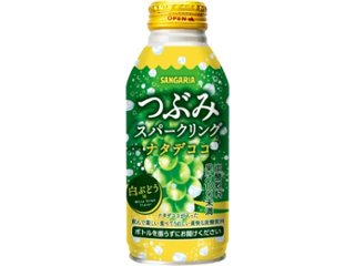 サンガリア つぶみスパークリングナタデココ３８０ｇ  ×24 【全国送料無料】(一部地域別途)の画像