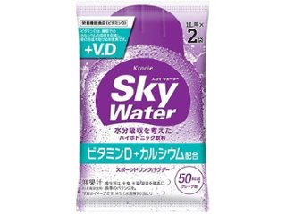 クラシエフーズ販売 スカイウォーター グレープ１Ｌ用２袋  ×80 【全国送料無料】(一部地域別途)の画像
