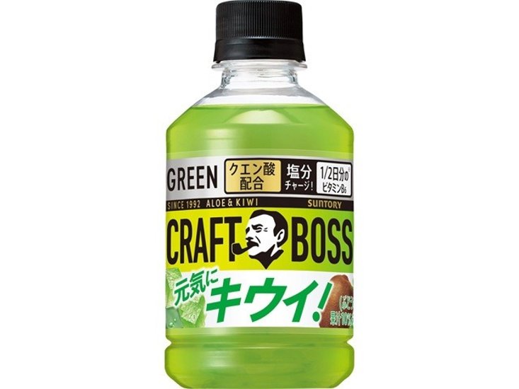 クラフトボス アロエ＆キウイ Ｐ２８０ｍｌ  ×24 【全国送料無料】(一部地域別途)画像