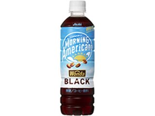 ワンダ モーニングアメリカーノブラックＰ５００ｍｌ  ×24 【全国送料無料】(一部地域別途)の画像