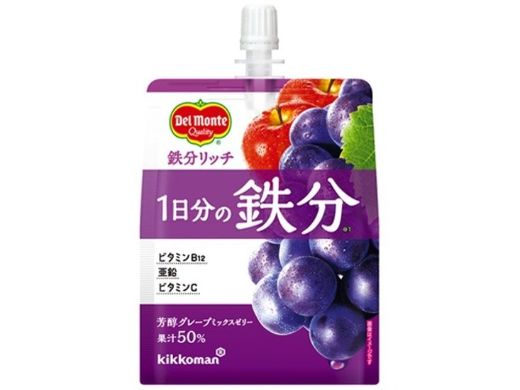 ＤＭ 鉄分リッチ 芳醇グレープゼリー１６０ｇ  ×30 【全国送料無料】(一部地域別途)画像