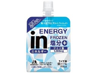 森永 ｉｎゼリーエネルギーフローズン塩分＋１５０ｇ  ×6 【全国送料無料】(一部地域別途)の画像