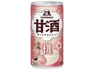 森永 甘酒 桃１８５ｇ  ×30 【全国送料無料】(一部地域別途)の画像