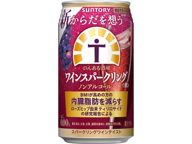 からだを想うのんある酒場 ワインスパーク３５０ｍｌ  ×24 【全国送料無料】(一部地域別途)画像