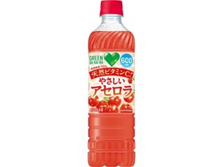 ＧＲＥＥＮ ＤＡＫＡＲＡ やさしいアセロラＰ６００  ×24 【全国送料無料】(一部地域別途)の画像