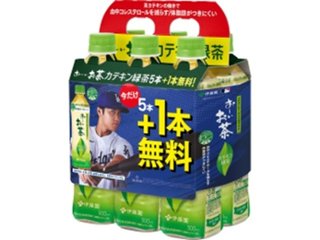 伊藤園 お〜いお茶カテキン緑茶Ｐ５００ｍｌ５＋１ ×4 【全国送料無料】(一部地域別途)の画像