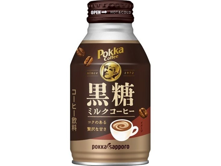 ポッカサッポロフード 黒糖ミルクコーヒー Ｂ缶２６０ｇ  ×24 【全国送料無料】(一部地域別途)画像