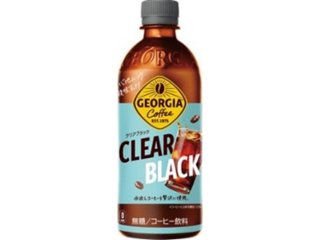 ジョージア クリアブラック Ｐ５００ｍｌ ×24 【全国送料無料】(一部地域別途)の画像