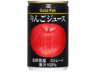 ゴールドパック りんごジュース缶１６０ｇ ×20 【全国送料無料】(一部地域別途)の画像