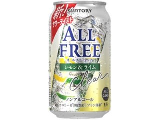 オールフリー クリア レモン＆ライム ３５０ｍｌ ×24 【全国送料無料】(一部地域別途)の画像