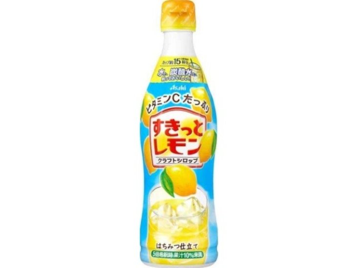 クラフトシロップ すきっとレモン希釈用 ４７０ｍｌ  ×12 【全国送料無料】(一部地域別途)画像