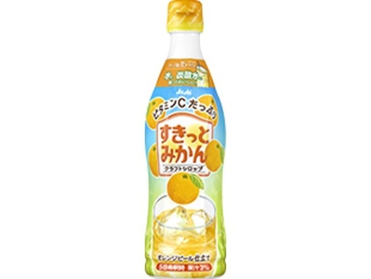 クラフトシロップ すきっとみかん希釈用 ４７０ｍｌ  ×12 【全国送料無料】(一部地域別途)画像