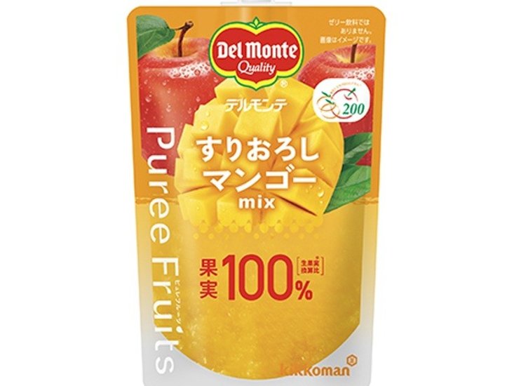 ＤＭ ピュレフルーツ すりおろしマンゴー１１０ｇ  ×6 【全国送料無料】(一部地域別途)画像