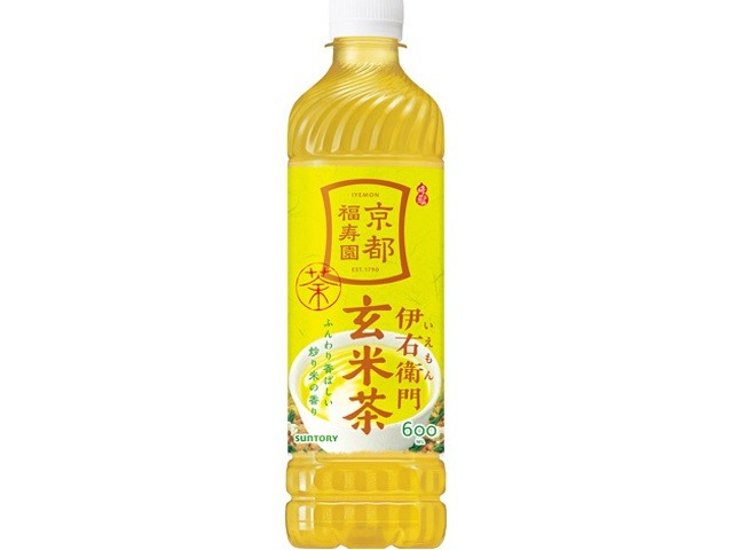 伊右衛門 玄米茶（手売り用）Ｐ６００ｍｌ  ×24 【全国送料無料】(一部地域別途)画像