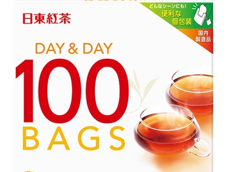 日東 ＤＡＹ＆ＤＡＹティーバッグ１００袋  ×12 【全国送料無料】(一部地域別途)画像