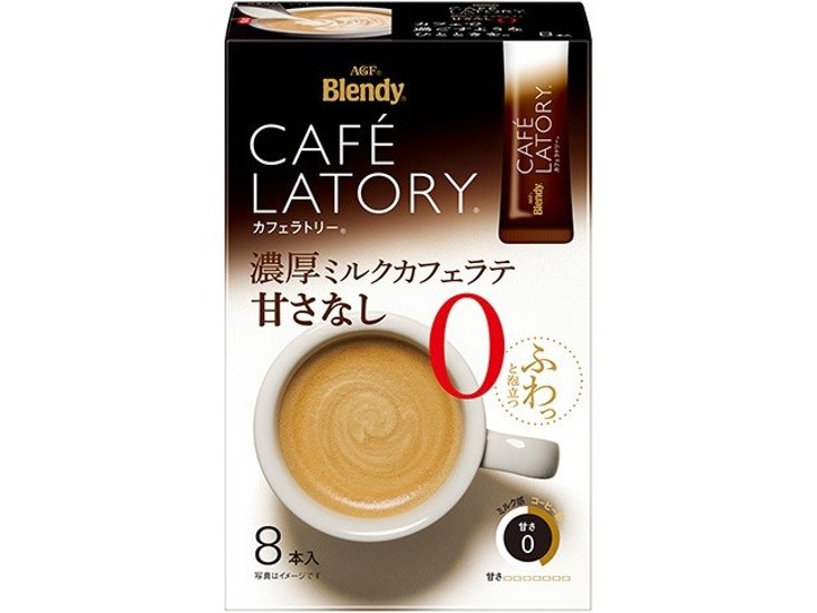 カフェラトリー カフェラテノンスウィート８Ｐ  ×6 【全国送料無料】(一部地域別途)画像
