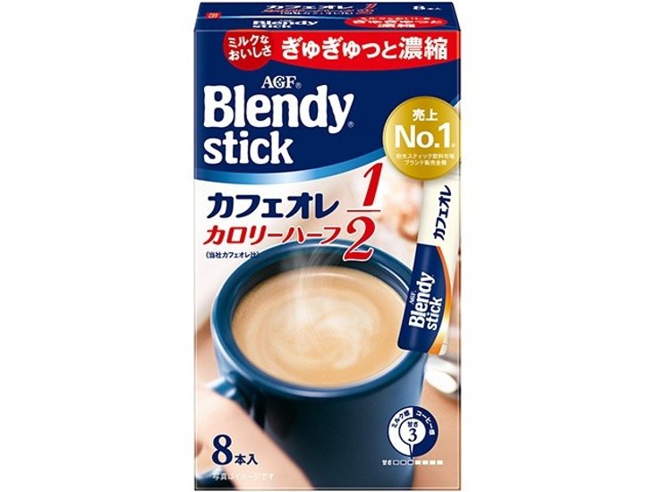 ブレンディ スティックカフェオレカロリーハーフ ８本  ×6 【全国送料無料】(一部地域別途)画像