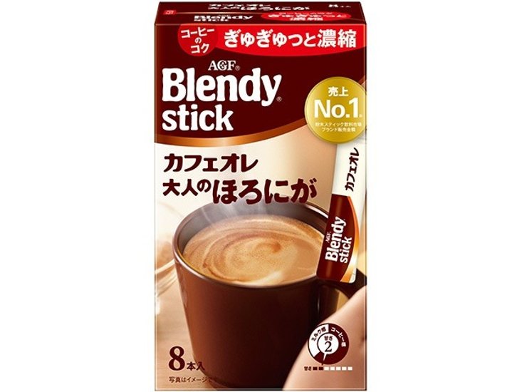ブレンディ スティックカフェオレ大人のほろにが ８本  ×6 【全国送料無料】(一部地域別途)画像