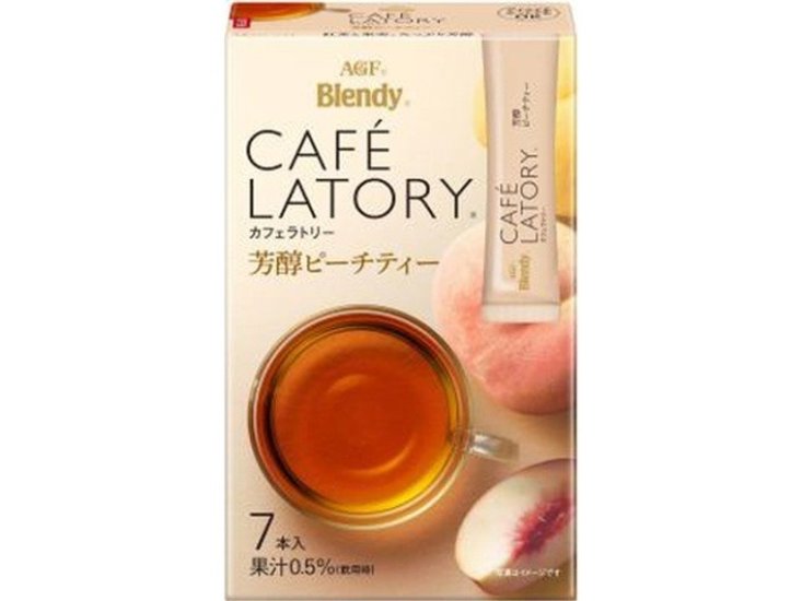 ブレンディ カフェラトリー 芳醇ピーチティー７Ｐ  ×24 【全国送料無料】(一部地域別途)画像