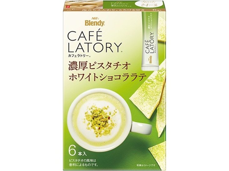 カフェラトリー 濃厚ピスタチオホワイトショコラ６本  ×6 【全国送料無料】(一部地域別途)画像