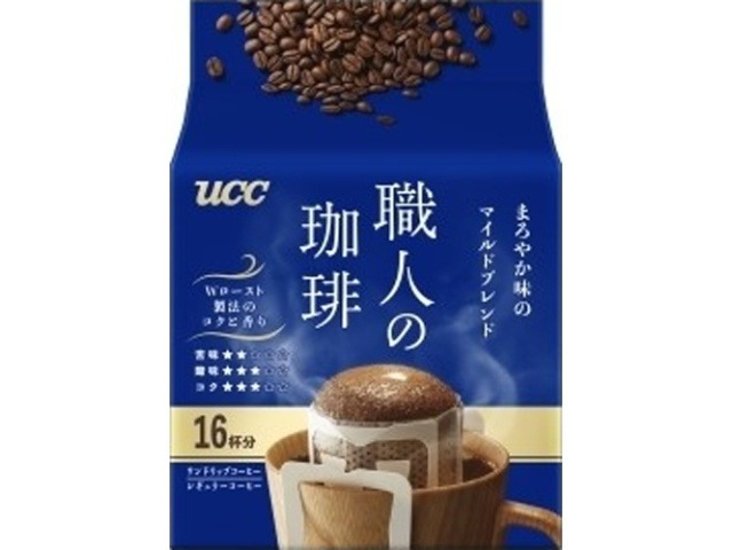 ＵＣＣ 職人の珈琲 まろやか味のマイルド１６Ｐ  ×12 【全国送料無料】(一部地域別途)画像
