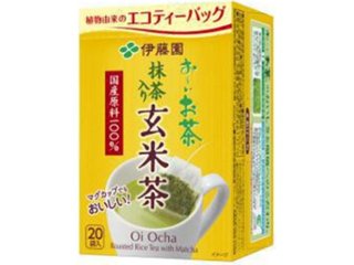 伊藤園 お〜いお茶エコティーバッグ玄米茶 ２０袋  ×10 【全国送料無料】(一部地域別途)の画像