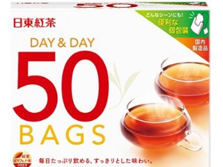 日東 ＤＡＹ＆ＤＡＹティーバッグ５０Ｐ ×30 【全国送料無料】(一部地域別途)の画像