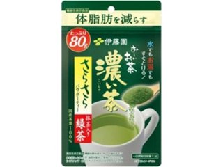 伊藤園 体脂肪減お〜いお茶濃い茶さらさら抹茶８０ｇ  ×6 【全国送料無料】(一部地域別途)の画像