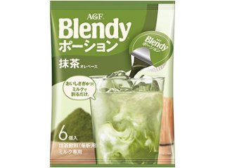 ブレンディ ポーション抹茶オレベース ６個 ×12 【全国送料無料】(一部地域別途)の画像