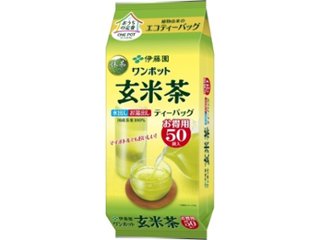 伊藤園 ワンポットエコティーバッグ 玄米茶５０袋 ×10 【全国送料無料】(一部地域別途)の画像