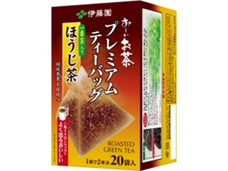 伊藤園 お〜いお茶プレミアムほうじ茶 ＴＢ２０袋  ×8 【全国送料無料】(一部地域別途)画像