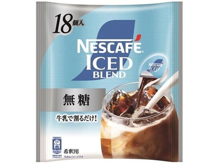ネスカフェ アイスブレンド ポーション無糖１８個  ×12 【全国送料無料】(一部地域別途)画像