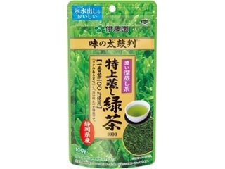伊藤園 特上蒸し緑茶１０００ 一番茶使用１００ｇ ×10 【全国送料無料】(一部地域別途)の画像