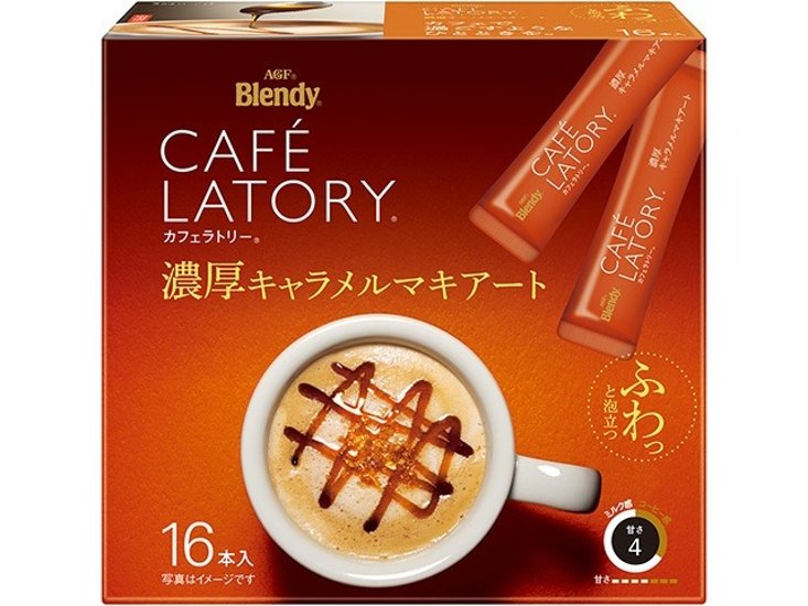 カフェラトリー スティック キャラメル１６本  ×6 【全国送料無料】(一部地域別途)画像
