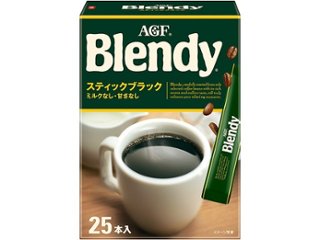 ＡＧＦ ブレンディ スティックブラック２５本  ×12 【全国送料無料】(一部地域別途)の画像