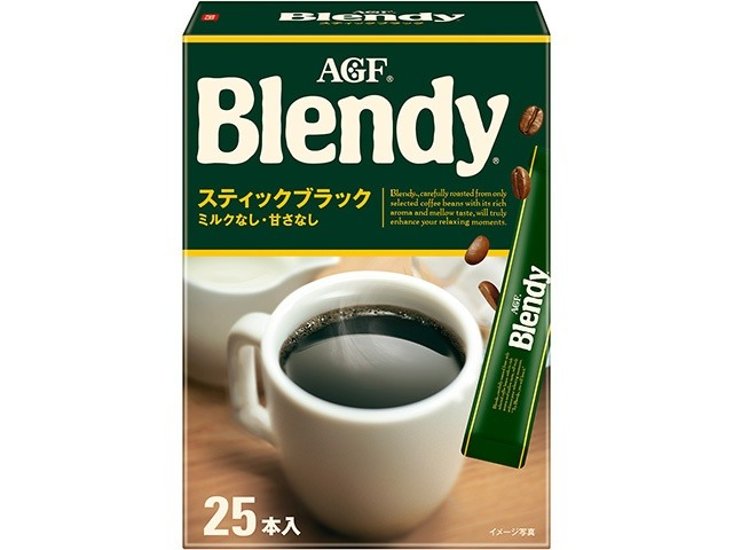 ＡＧＦ ブレンディ スティックブラック２５本  ×12 【全国送料無料】(一部地域別途)画像