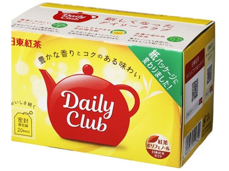 日東紅茶 デイリークラブティーバッグ ２０Ｐ ×48 【全国送料無料】(一部地域別途)画像
