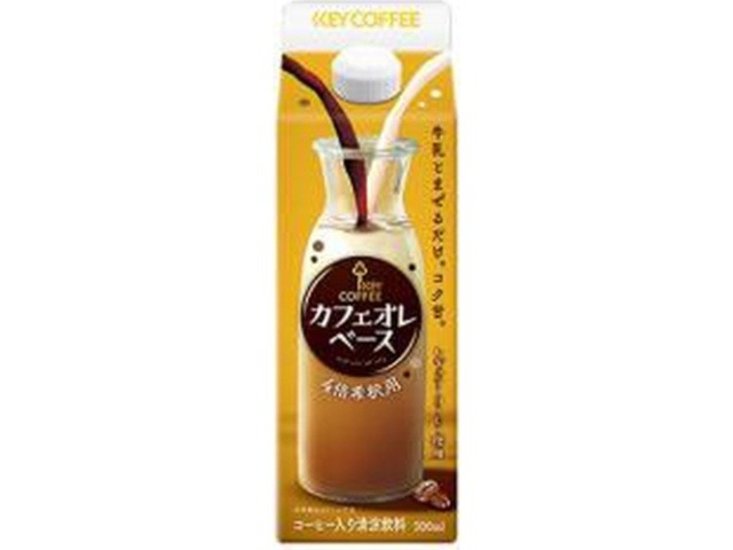 キー カフェオレベース ５００ｍｌ  ×6 【全国送料無料】(一部地域別途)画像