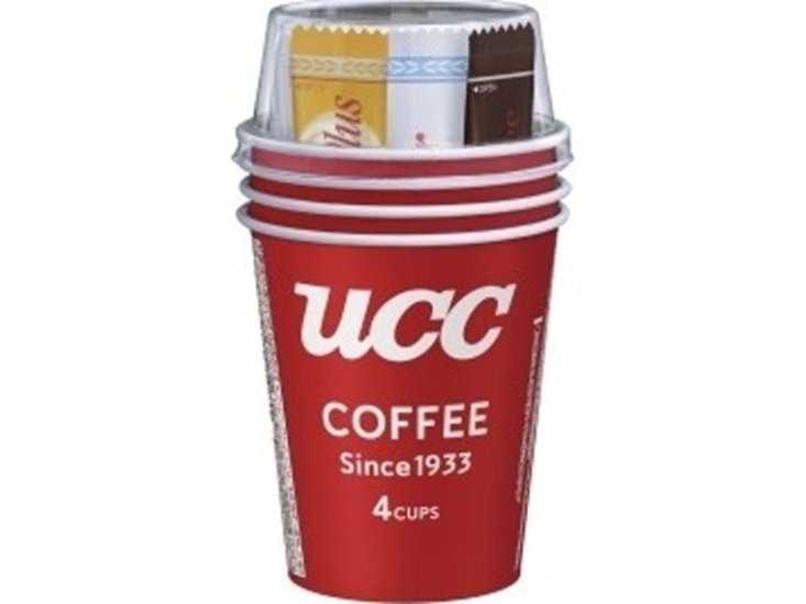 ＵＣＣ カップコーヒー ４Ｐ ×24 【全国送料無料】(一部地域別途)画像