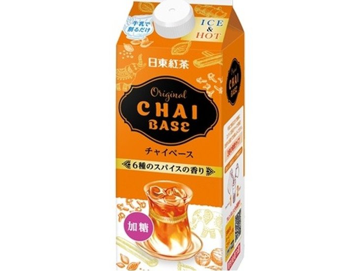 日東紅茶 オリジナルチャイベース４８０ｍｌ  ×12 【全国送料無料】(一部地域別途)画像