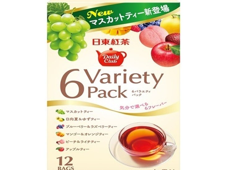 日東 デイリークラブ６バラエティーパック１２袋入 ×72 【全国送料無料】(一部地域別途)画像
