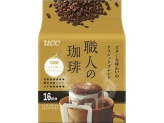 ＵＣＣ 職人の珈琲ビターな味わいのクラシック１６Ｐ ×12 【全国送料無料】(一部地域別途)の画像