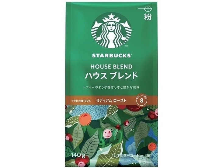 スターバックス ハウスブレンド粉１４０ｇ ×6 【全国送料無料】(一部地域別途)画像