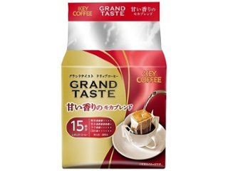 キー ドリップバック 甘い香りモカブレンド１５Ｐ ×12 【全国送料無料】(一部地域別途)の画像