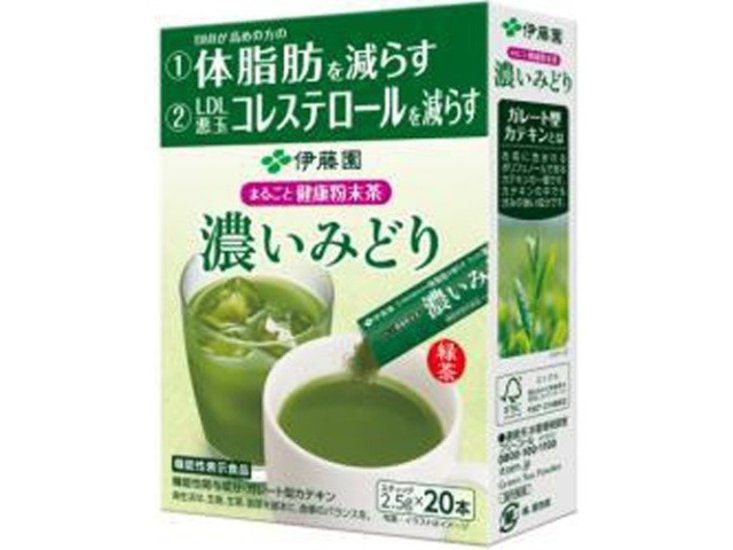 伊藤園 機能性 濃いみどりスティック２０本 ×10 【全国送料無料】(一部地域別途)画像