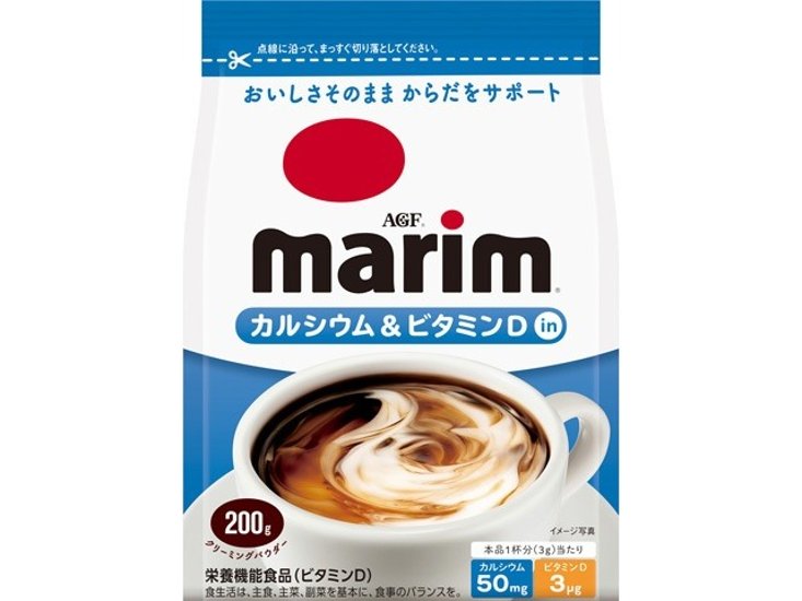 マリーム カルシウム＆ビタミンＤイン 袋２００ｇ  ×12 【全国送料無料】(一部地域別途)画像