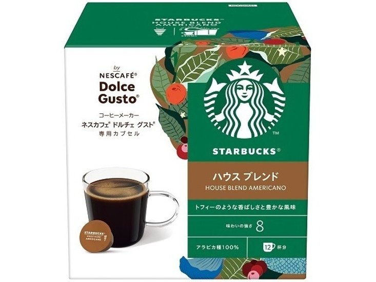 スターバックス ハウスＮＤＧ専用カプセル１２Ｐ ×3 【全国送料無料】(一部地域別途)画像