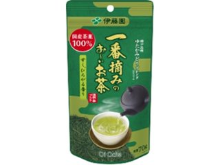 伊藤園 一番摘みのお〜いお茶ゆたかみどり７０ｇ  ×10 【全国送料無料】(一部地域別途)の画像