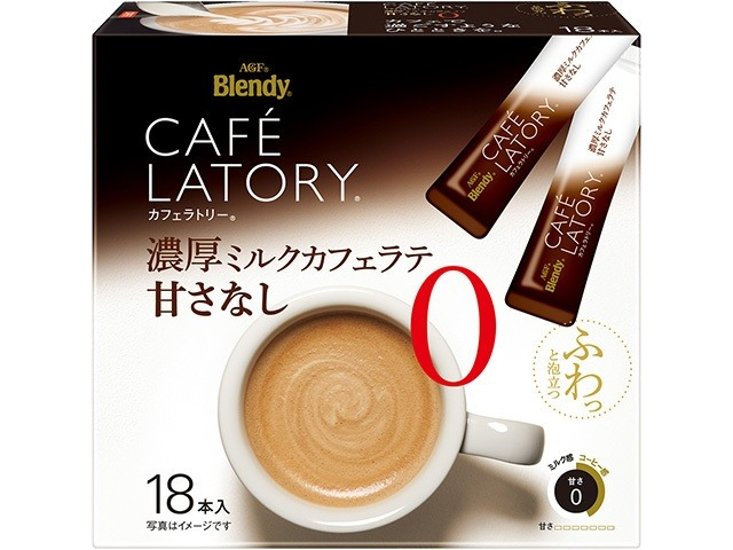 カフェラトリー 濃厚ミルクカフェラテ甘さなし１８本  ×6 【全国送料無料】(一部地域別途)画像
